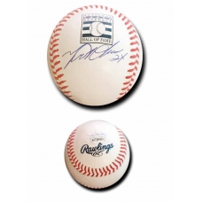 Miguel Cabrera signed Major League Hall of Fame Logo Baseball JSA Authenticated